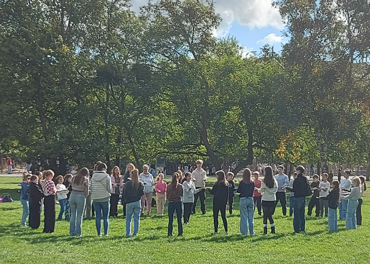 Kennenlernspiele im Park